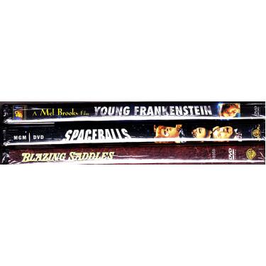 Imagem de Mel Brooks 3 Pack : Spaceballs , Young Frankenstein , Blazing Saddles 30th Anniversary : Widescreen Editions