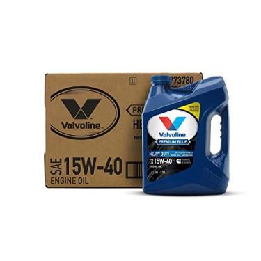 Imagem de Óleo de motor diesel Valvoline Premium Blue 8600 ES SAE 15W-40 1 GA, caixa com 3