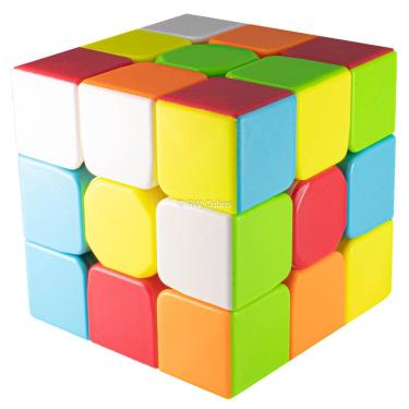 Imagem de Cubo Mágico Profissional Qiyi Stickerless 3X3X3