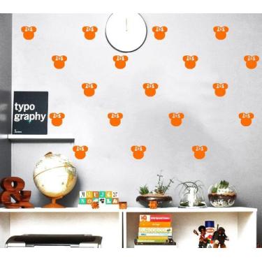 Imagem de Kit 90 adesivos da Minnie 6cm x 5,3cm cada Decoração Casa Sala, Quarto