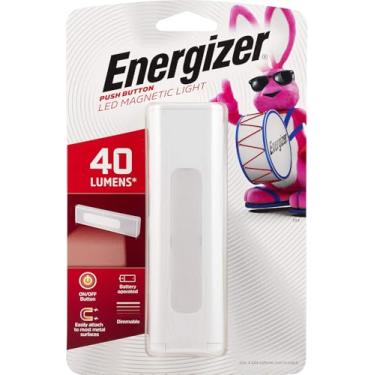 Imagem de Energizer Luz LED sob o armário, operada por bateria, regulável, liga/desliga manual, sem fio, suporte magnético de parede, sob as luzes do balcão, luz fixa, 45454