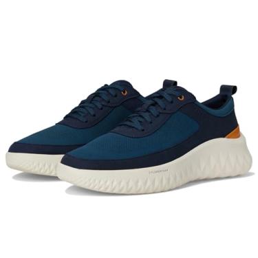Imagem de Cole Haan Tênis masculino Generation Zerogrand 2 Ultra, Blazer, azul-petróleo indiano, marmelada, marfim, 40
