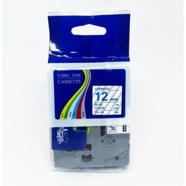 Imagem de Fita Tze Tz Tzc Compatível P/ Rotulador Brother 12mm Cores - Label Tap