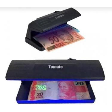 Imagem de Aparelho Identificador De Cédulas Falsas Notas Documentos Uv - tomate
