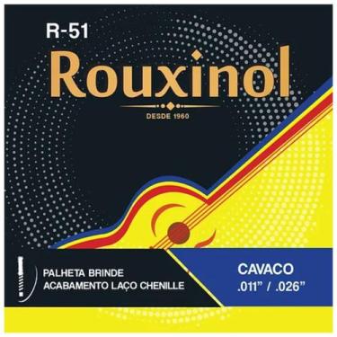 Imagem de Encordoamento Cavaquinho R51 0.11 Rouxinol PRR51L