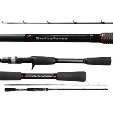 Imagem de Vara para carretilha daiwa strikeforce  (1,68m) 8-17lbs - 2 partes