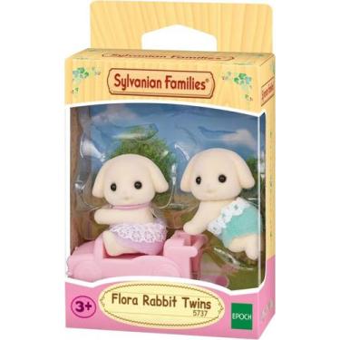 Imagem de Sylvanian Families Gêmeos Coelhos Floral - Epoch 5737