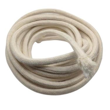 Imagem de Pavio para Lamparina Tocha Lampião Algodão 8mm com 5 Metros - S112