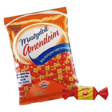Imagem de Bala Recheada Amendoim 600g Confirma