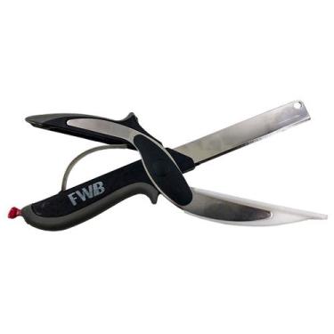 Imagem de Tesoura E Taboa De Corte 2 Em 1 Verduras Carne Legumes - 95465 - Plane