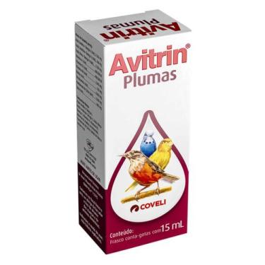 Imagem de Avitrin Plumas Coveli Suplemento para Pássaros - 15ml
