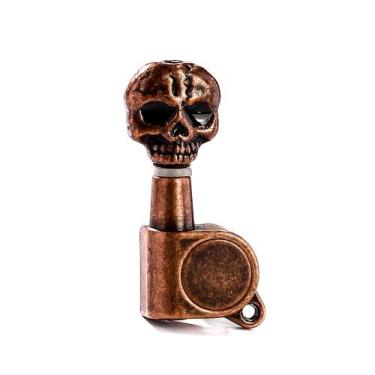 Imagem de Tarraxa Guitarra Bronze Relic Caveira R6 Spirit J07SKL-ABRR6 - SPIRIT 