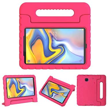 Imagem de SIMPLEWAY Capa para Samsung Galaxy Tab A 8.0 2018 Modelo: SM-T387, Tab A 8.0 2018 Capa infantil à prova de choque leve com alça protetora com suporte durável para Galaxy Tab A 20.3 cm, versão 2018