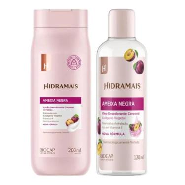 Imagem de Kit Hidramais 1 Creme Corporal Ameixa Negra 200ml 1 Óleo Ameixa Negra 