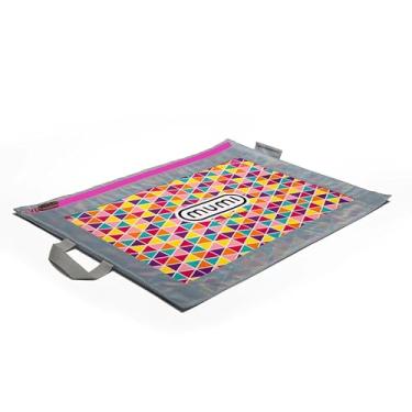 Imagem de MUMI Organizador de projetos de 49,5 cm x 35,5 cm – Estojo grande de arte para crianças e adultos, armazenamento de arte para pôsteres, álbuns, projetos escolares e artesanato, rosa, 19.5 inches