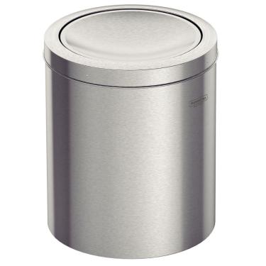 Imagem de Lixeira Swing Basculante Aço Inox Acetinado 12 Litros - Tramontina 94542/112