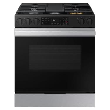 Imagem de Fogão 5 bocas Série 3 Com Wifi e Air fry Samsung NSG6DG8300SRAZ 170L 127V Inox