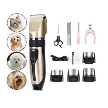 Imagem de Máquina Tosar Pets Poodle Yorkshire Persa Ragdoll Cachorros e Gatos Pe
