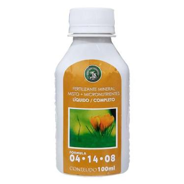 Imagem de Fertilizante Liquido 04-14-08 Completo 100Ml Adubo Mato Verde Ouro Ver