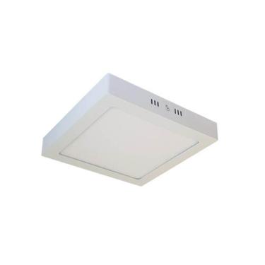 Imagem de kit Painel Led 24w Plafon de Sobrepor Quadrado 30x30cm - MBLED, Luz Qu