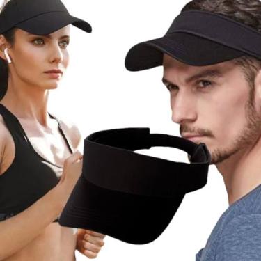 Imagem de Viseira Caminhada Corrida Dry Fit Pro Unisexx 255 - IRON, Preto, Único