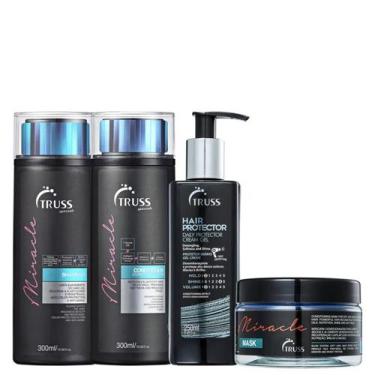 Imagem de Kit Truss Miracle - Shampoo 300ml + Condicionador 300ml + Máscara 200g