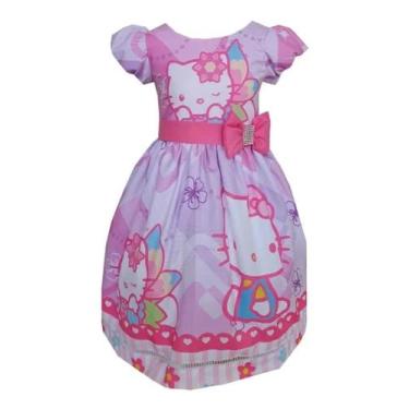 Imagem de Vestido Hello Kitty Luxo Festa Infantil Temática - Atelie Iza Rocha, M