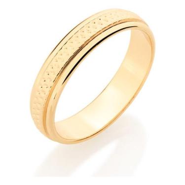 Imagem de Aliança Trabalhada .noivado 4mm 510916 - ROMMANEL, Branco, 22