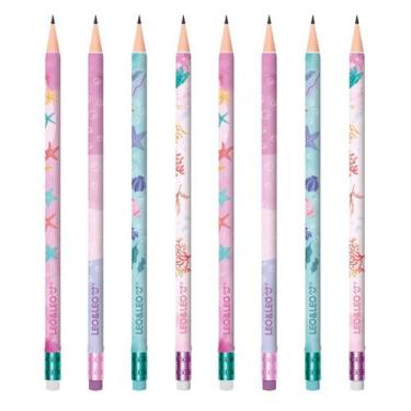 Imagem de Lápis Preto Grafite HB Com Borracha Leo&Leo Estampado Divertido Decora