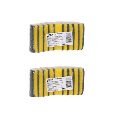 Imagem de Kit 2 Pacotes de Esponja Multiuso Tinindo 3M com 10 unidades