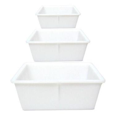 Imagem de Formas Queijo Mussarela 4kg - 1kg - 500g - Injesul (3 Peças)