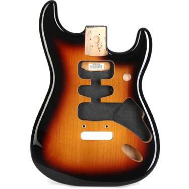 Imagem de Fender Corpo de luxo Stratocaster – Amieiro – 3 cores Sunburst