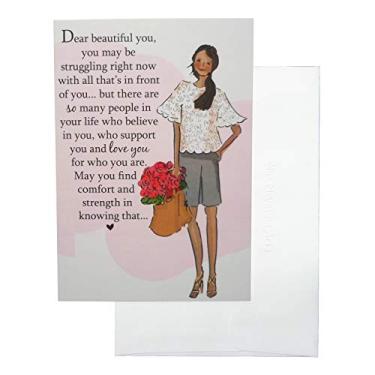 Imagem de Blue Mountain Arts Cartão de felicitações "Dear beautiful you..." é uma maneira de mostrar apoio para uma mulher em que você realmente acredita, de Heather Stillufsen (NUM144)