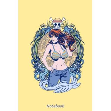 Imagem de Nami Sexy Anime Notebook: Diary, 6x9 120 Pages, Matte Finish Cover, Planner, Journal, Lined College Ruled Paper