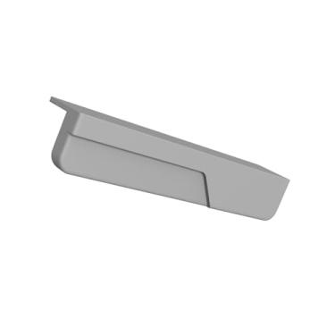 Imagem de Ｂｅｓｇａ Puxador de pé de armário, ferramenta de abertura sem toque, para casa, café, lixo, cozinha, maçaneta de pé doméstica, mãos livres para porta de, Cinza