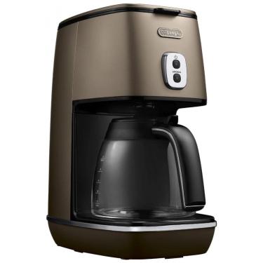 Imagem de Cafeteira Elétrica Programável 800mL, 750W, 110v, DELONGHI ICMI011J BZ, Dourado