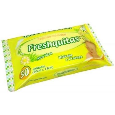 Imagem de Lenços Umedecidos Freshquitas 50 Unidades