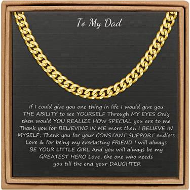 Imagem de Colar masculino cubano com corrente para namorado prata ouro aço inoxidável 6 mm 10 mm hip hop aniversário joias para homens, 22 inches, Sem pedras preciosas