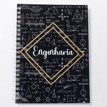 Imagem de Caderno Universitário 100fls Engenharia Profissões - Serv Color, Engen