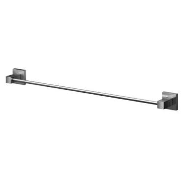 Imagem de Portatoalha bastão 642mm Square Grafite Escovado Docol - DOCOL DOCOL