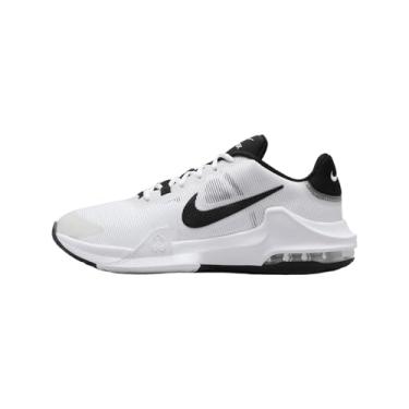 Imagem de Nike Tênis de basquete Impact 4 (DM1124-103, branco/preto) tamanho 42