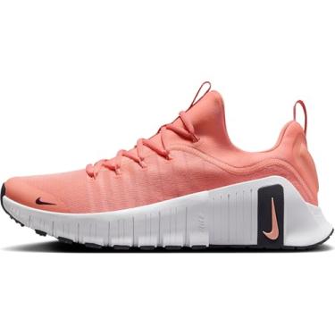 Imagem de Nike Free Metcon 6 Tênis de treino masculino (FJ7127-800, ágata damasco/branco/preto), Ágata damasco/branco/preto, 39