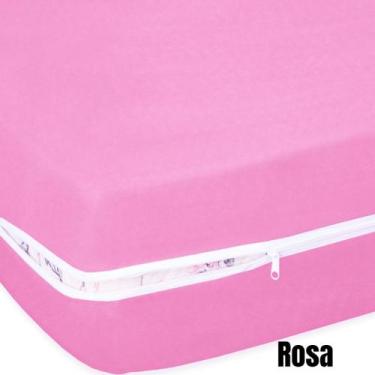 Imagem de Capa de Colchão Protetor Queen Size Malha Gel Helanca com Zíper Cama B