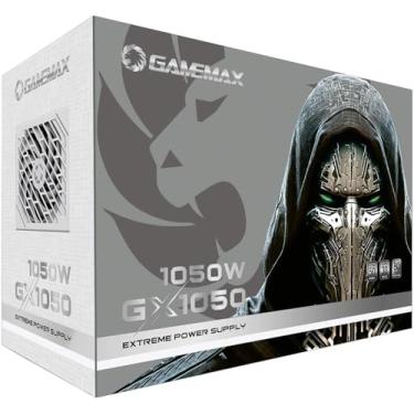 Imagem de Fonte Modular Gamemax Gx1050 Branca Pro 1050w 80 Plus Platinum
