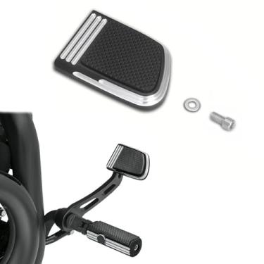 Imagem de Dyna Capa de pedal de freio pequeno Defiance para Harley Softail FXSTS Fat Bob FXDF FXDL Street XG500 XG750