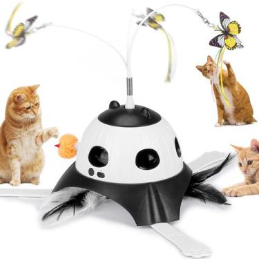 Imagem de Brinquedo Automático para Gatos AIPERRO 3 em 1 - Borboleta Flutuante P