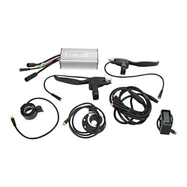 Imagem de 36V/48V Kit de Controlador Elétrico de 500w, Concha de Liga de Alumínio Com Design e Painel de Exibição LCD4 para Bicicleta Elétrica