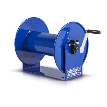 Imagem de COXREELS 112-3-150 Carretel De Mangueira De Manivela - Carretel De Aço Para Enrolar Mangueiras E Cabos - Carretel De Armazenamento Rotativo Com Manivela Manual - Serve Para Mangueira De 3/8 X 150 P
