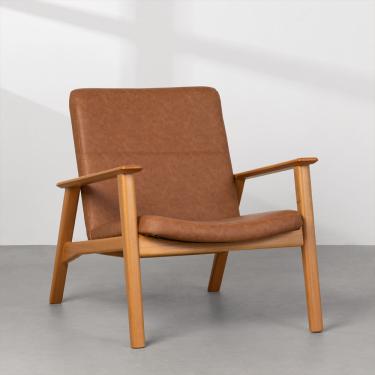 Imagem de Poltrona Huma - Cognac