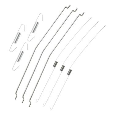 Imagem de Kit de elos de controle de cabo de ligação do carburador com mola de retorno do acelerador GCV160 para Honda & Toro GCV190 GSV190 HRR216 HRB216 HRS216 HRT216 HRZ216 HRX217 Kit de mola de retorno do